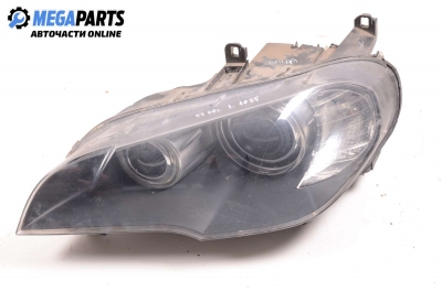 Headlight for BMW X5 (E70) 3.0 sd, 286 hp automatic, 2008, position: left